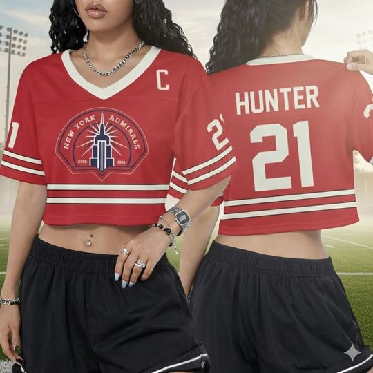 Discover Scott Hunter Crop Top Football Jersey, Scott Hunter Heated Rivalry Jersey Shirt, Scott Hunter Kip Grady Shirt, Heated Rivalry Shirt