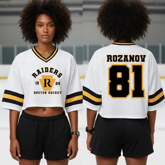 Discover ROZANOV & HOLLANDER Crop Top Football Jersey, Heated Rivalry Football Jersey, Ilya Rozanov Shane Hollander, Hollander Rozanov shirt