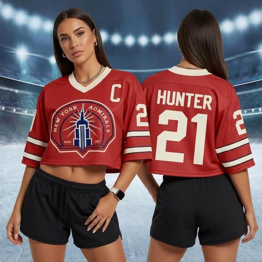 Discover Scott Hunter Heated Rivalry Crop Top Football Jersey, ROZANOV & HOLLANDER football Jersey, Connor Storrie Shirt,Ilya Rozanov Shane Hollander