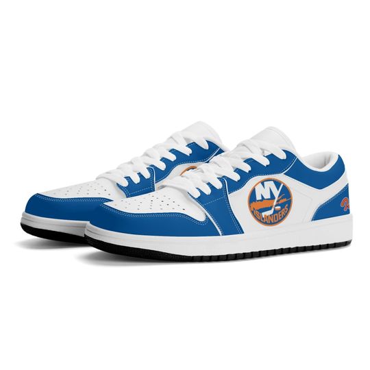 Discover New York Islanders Low-Top Sneakers, NHL Fan Shoes, Gift for Hockey Lovers