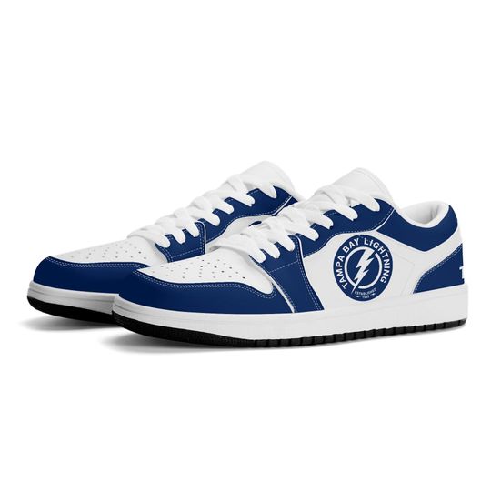 Discover Tampa Bay Lightning Low Top Sneakers, NHL Fan Shoes, Gift for Hockey Lovers