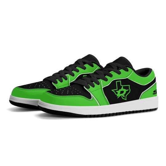 Dallas Stars Low Top Sneakers, NHL Fan Shoes, Gift for Hockey Lovers