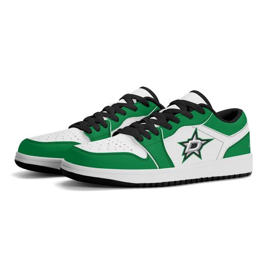Discover Dallas Stars Low Top Sneakers, NHL Fan Shoes, Gift for Hockey Lovers