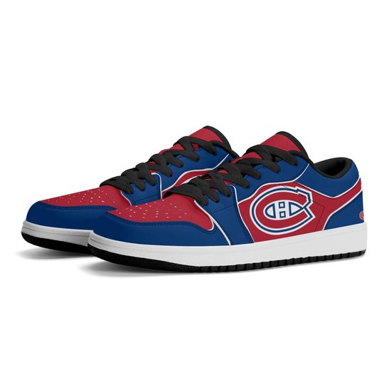 Discover Montreal Canadiens Low Top Sneakers, NHL Fan Shoes, Gift for Hockey Lovers