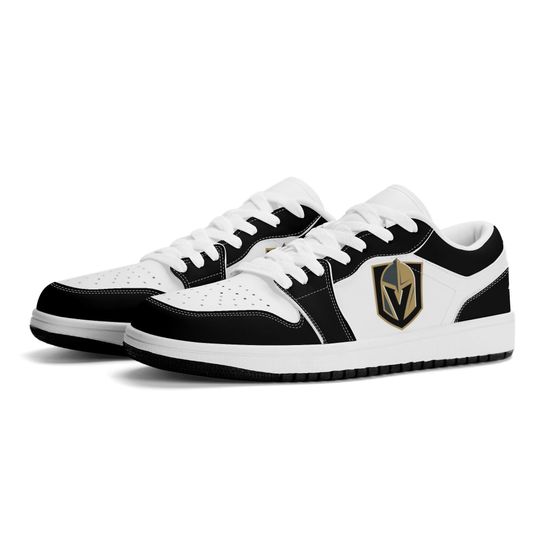 Discover Vegas Golden Knights Low Top Sneakers, NHL Fan Shoes, Gift for Hockey Lovers