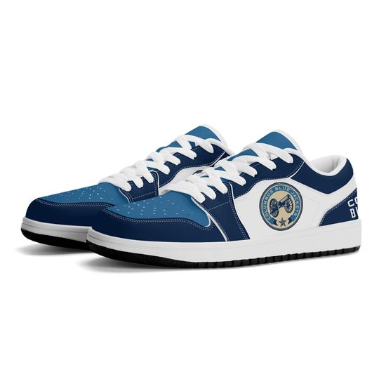 Discover Columbus Blue Jackets Low Top Sneakers, NHL Fan Shoes, Gift for Hockey Lovers