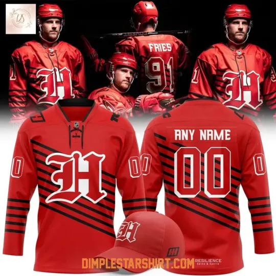 Discover Personalized Huntsville Havoc Retro 2025 Lace Hockey Shirt Men's Fan Gear Gift