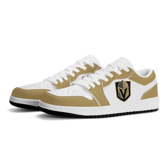 Discover Vegas Golden Knights Low Top Sneakers, NHL Fan Shoes, Gift for Hockey Lovers