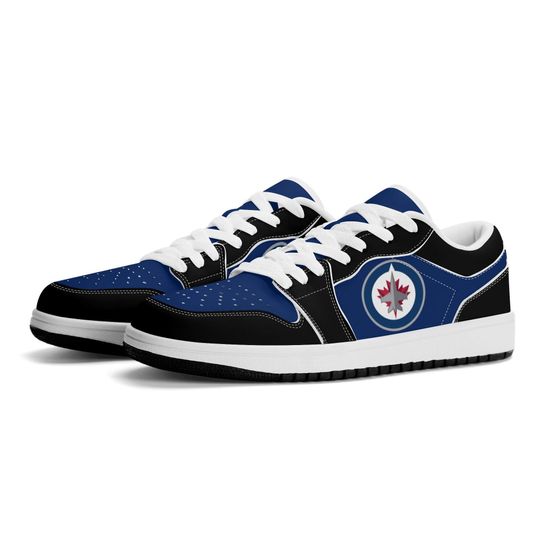 Discover Winnipeg Jets Low Top Sneakers, NHL Fan Shoes, Gift for Hockey Lovers