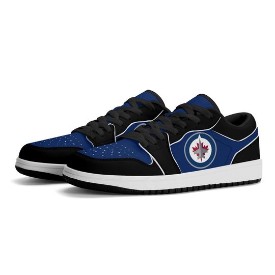 Discover Winnipeg Jets Low Top Sneakers, NHL Fan Shoes, Gift for Hockey Lovers