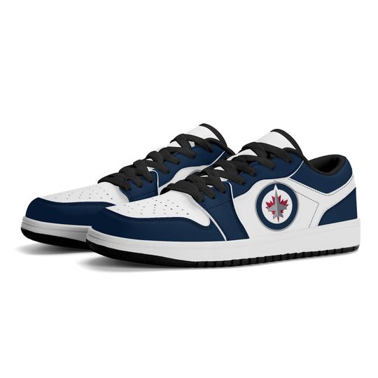 Discover Winnipeg Jets Low Top Sneakers, NHL Fan Shoes, Gift for Hockey Lovers