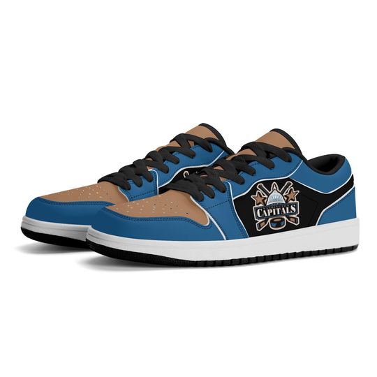 Washington Capitals Low Top Sneakers, NHL Fan Shoes, Gift for Hockey Lovers