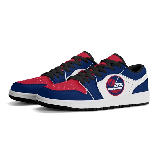 Discover Winnipeg Jets Low Top Sneakers, NHL Fan Shoes, Gift for Hockey Lovers