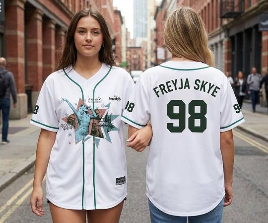 Discover Retro Freya Skye Baseball Jersey, Stars Align Tour 2026 Festival Tee, Disney Channel Zombies 4 Nova Bright