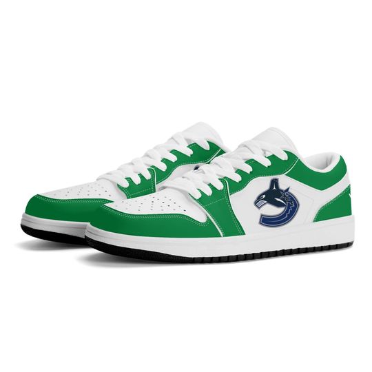 Discover Vancouver Canucks Low Top Sneakers, NHL Fan Shoes, Gift for Hockey Lovers