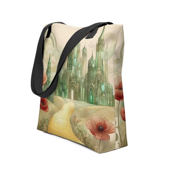 Wicked Inspired Emerald City Tote Bag - Spacious and Trendy accessory for Fans