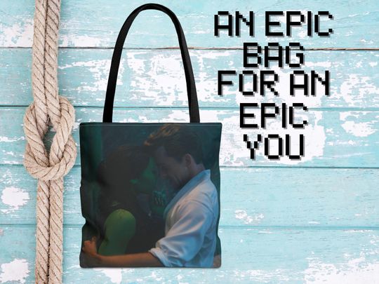 Elphaba and Fiyero Hug Tote Bag Wicked Musical Accessories