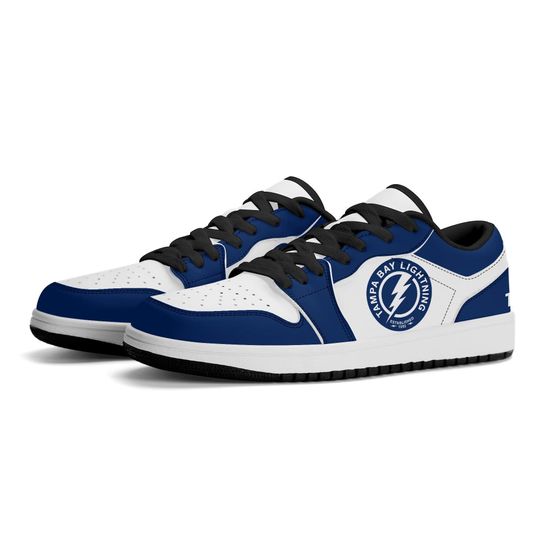 Discover Tampa Bay Lightning Low Top Sneakers, NHL Fan Shoes, Gift for Hockey Lovers