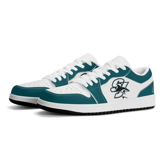 Discover San Jose Sharks Low Top Sneakers, NHL Fan Shoes, Gift for Hockey Lovers