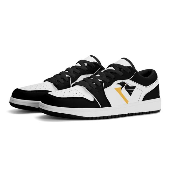 Discover Pittsburgh Penguins Low Top Sneakers, NHL Fan Shoes, Gift for Hockey Lovers