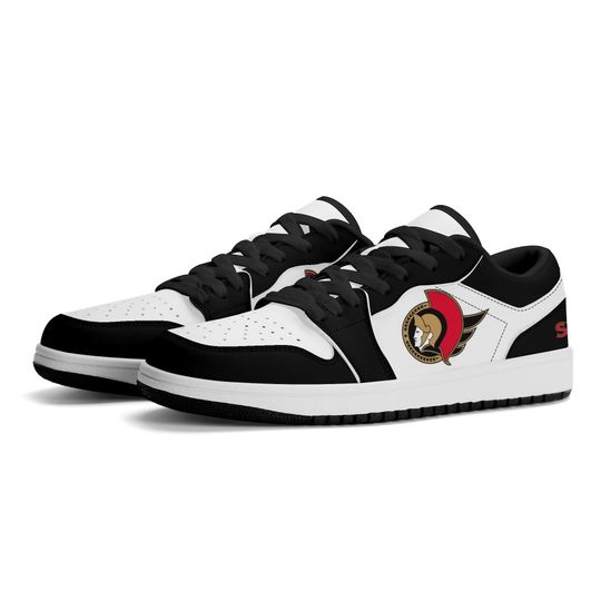 Discover Ottawa Senators Low Top Sneakers, NHL Fan Shoes, Gift for Hockey Lovers