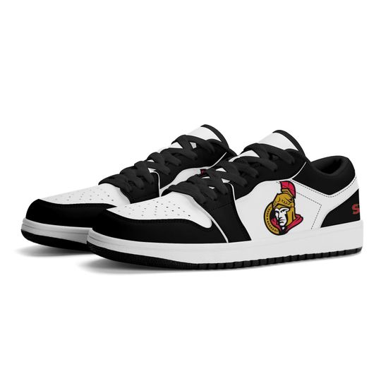 Discover Ottawa Senators Low Top Sneakers, NHL Fan Shoes, Gift for Hockey Lovers