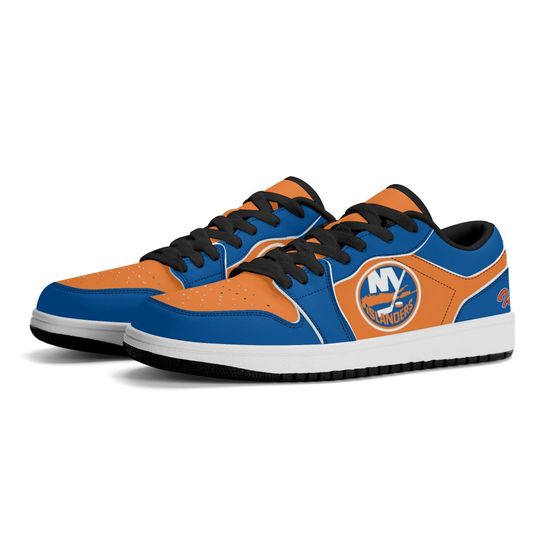 Discover New York Islanders Low Top Sneakers, NHL Fan Shoes, Gift for Hockey Lovers