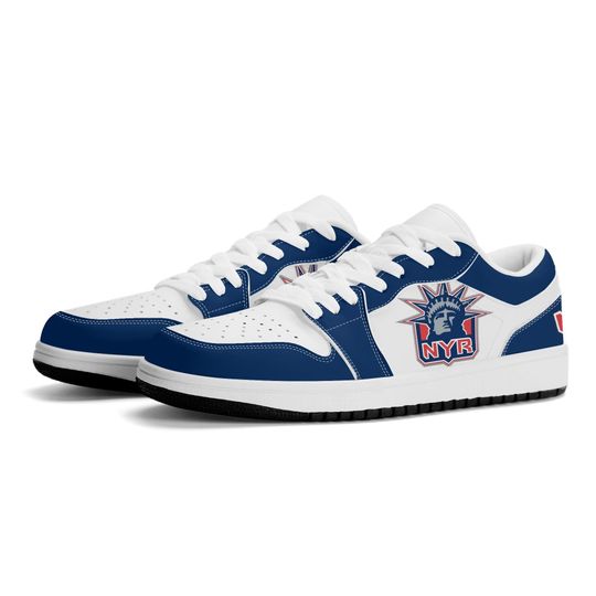 Discover New York Rangers Liberty Low Top Sneakers, NHL Fan Shoes, Gift for Hockey Lovers