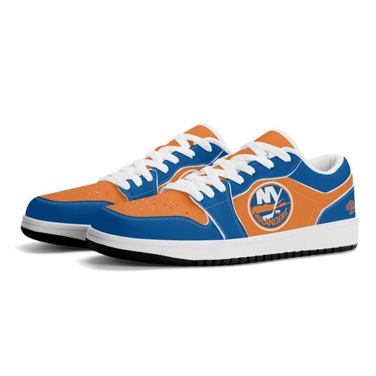 Discover Custom New York Islanders Low-Top Sneakers | Personalized NHL Fan Shoes | Unique Gift for Hockey Lovers