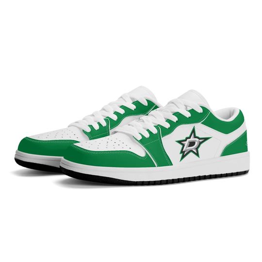 Discover Custom Dallas Stars Low-Top Sneakers - Personalized NHL Fan Shoes