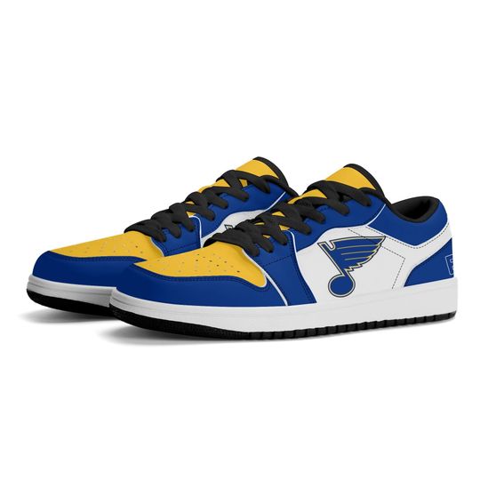 St. Louis Blues Low Top Sneakers, NHL Fan Shoes, Gift for Hockey Lovers