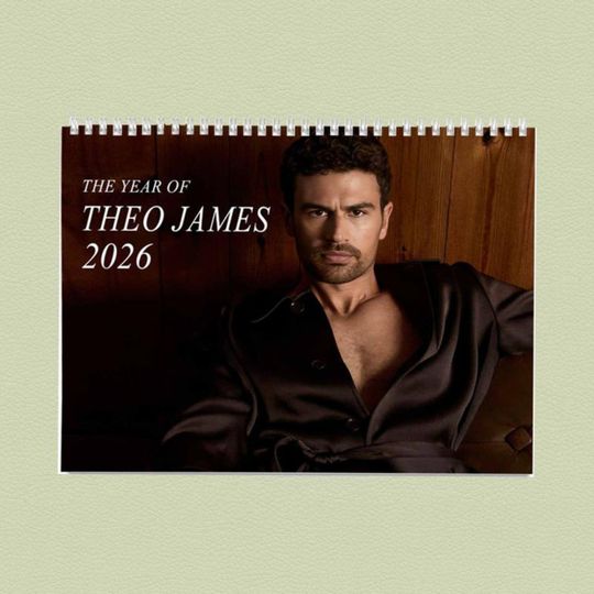 Discover The Year of Theo J 2026 Wall Calendar, Movie Fan Calendar, Gift for Fans, Home and Office Decor