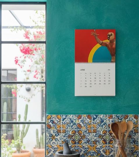 Discover Vintage Lucha Libre Poster Wall Calendar 2026 | Mexican Wrestling Art Calendar