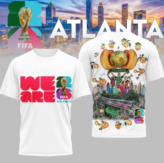 World Cup Atlanta 3D T-Shirt