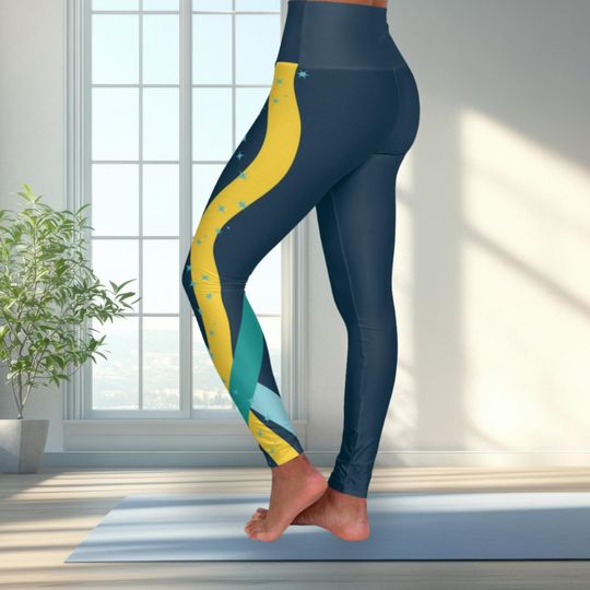 Jasmine Princess High Waist Yoga Leggings for Women