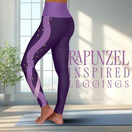 Rapnuzel High Waist Yoga Leggings for Women