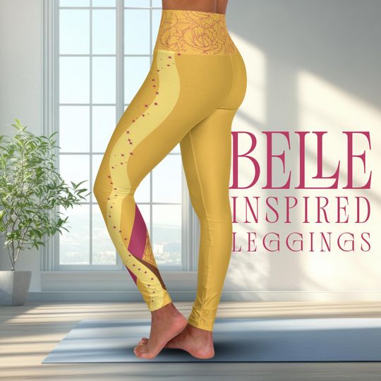 Discover Belle High Waist Yoga Leggings for Women