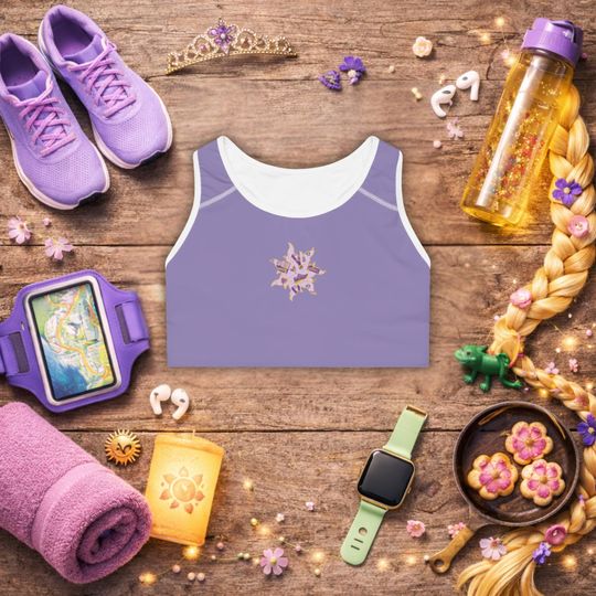 Princess Rapunzel Women's Sports Bra