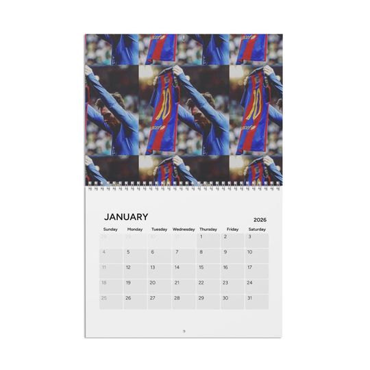 Discover Barcelona Football Club 2026 Wall Calendar | Monthly Planner