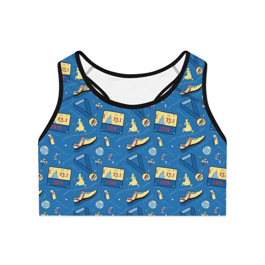 Snow White Women's Sports Bra