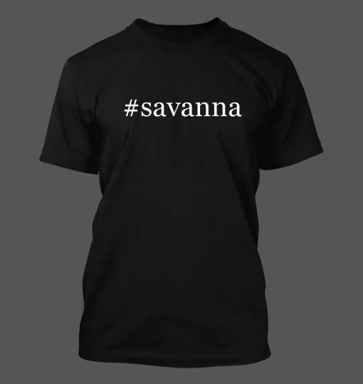 Discover Savanna Men's Funny Hashtag T-Shirt