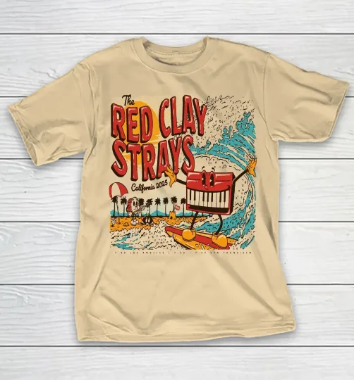Discover The Red Clay Strays Tour T-Shirt