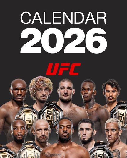 Discover UFC Calendar 2026 | MMA Fighter Motivation (Digital Download)