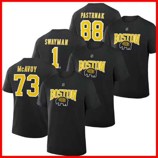 Boston Bruins 2026 Stadium Series Full Team: David Pastrnak, Swayman, McAvoy