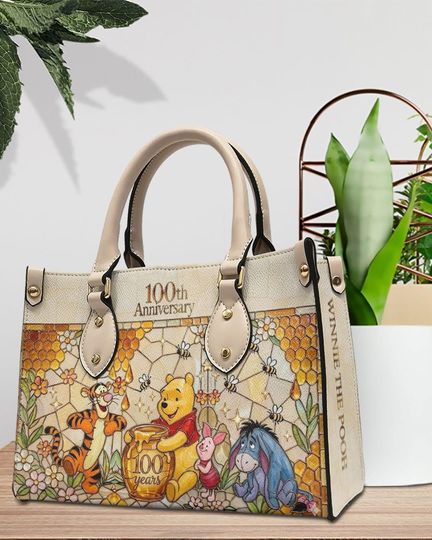 Discover Retro Winnie The Pooh Bag, Pooh And Friends Women Bag, Bag For Her, Disney Disney Handbag, Pooh Lover Gift Bag
