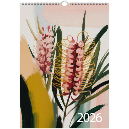 Discover Australian Florals Wall Calendar 2026: Ready-to-Frame Art Prints