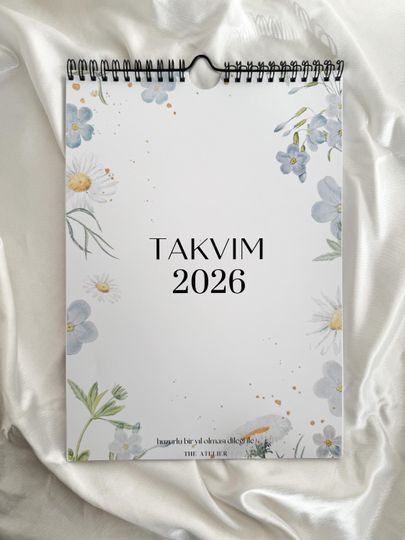 Discover Islamic Wall Calendar 2026 | Calendar with Quranic Verses & Hadith | TAKVIM 2026