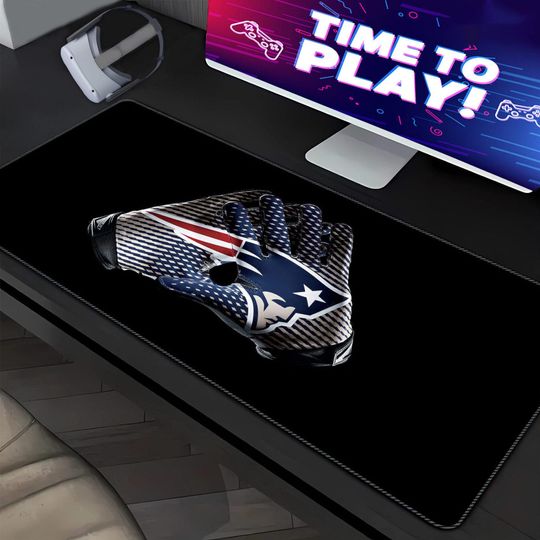 Discover New England Patriots Mouse Pads, football Desk Mat, Football Desk Pad, Gifts For Him