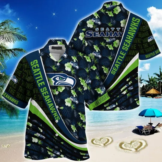 Discover Seattle Football Seahawkss Team Hawaiian Shirt