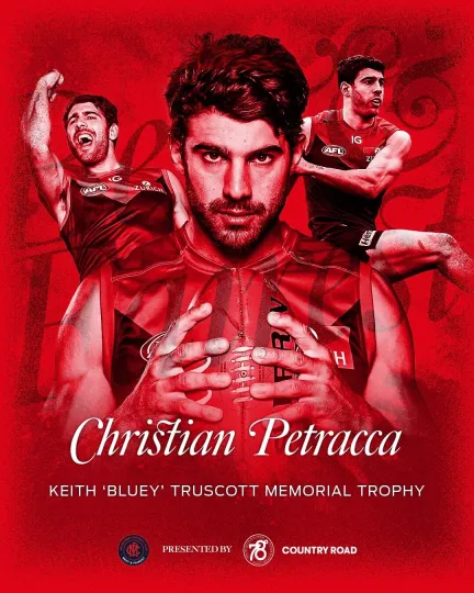 Discover Melbourne Demons AFL Football Player Poster Vertical Premium Matte